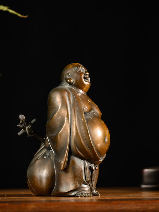 清	铜布袋和尚 商品图1