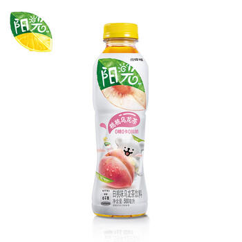 可口可乐 阳光无糖 桃桃乌龙茶 茶饮料 500ml*12瓶 新老包装随机发货 商品图3
