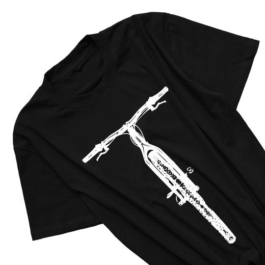 新款REDLAKE自我驱动男士T恤衫黑色（升级版） 商品图2