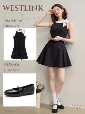 赫本风挂脖连衣裙，优雅上线✨