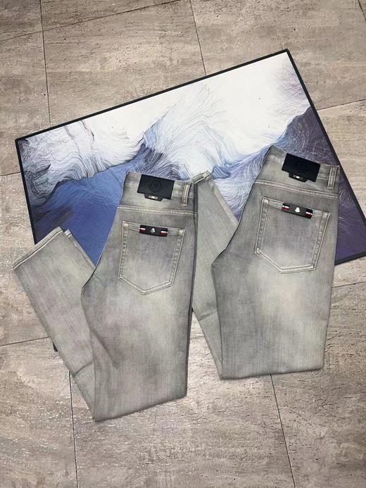 F040309春夏新款复古做旧风柔软舒适休闲百搭薄款牛仔裤长裤 商品图3