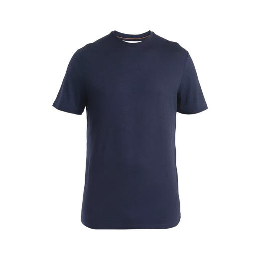 43-1 渠道圆正 炒鸡炒鸡好穿 亲肤垂坠 舒爽透气 微米极细羊毛 男士短袖T袖 老朱穿L 商品图6