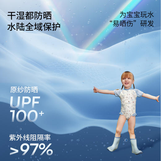 【夏日泳衣】EMXEE嫚熙婴童连体泳衣 商品图1