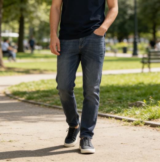 佐丹奴男装【冰冰裤】凉感直筒牛仔裤01116023 商品图0