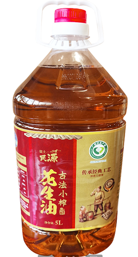 资土民源 古法小榨花生油5L/桶