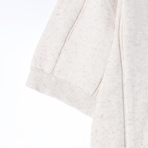 SDSA男装2026新款高贵轻奢老钱风简约竖纹翻领短袖T恤百搭时尚 商品图2