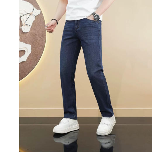 夏季款韩版小直筒牛仔男裤时尚品质男长裤   YMXZ-6201/01 商品图0
