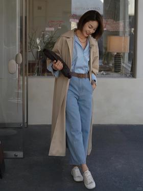 【高品质私服】【IC环保全棉牛仔九分裤】环保制造  弹力持久  柔软舒适G1687-CC【无标出货 介意慎拍】