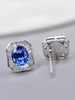 1.75ct蓝宝石耳钉 商品缩略图2
