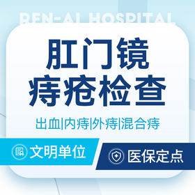 【肛门镜检查】痔疮检查套餐 肛门痔/内痔外痔混合痔