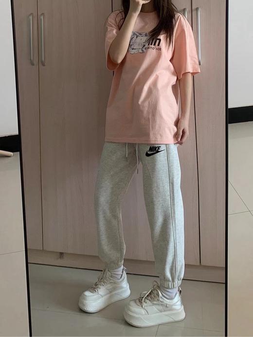 F040311春季新款纯棉面料运动宽松休闲百搭卫裤直筒阔腿裤长裤 商品图6