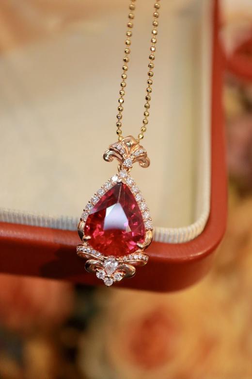 5克拉卢比莱碧玺吊坠 商品图0