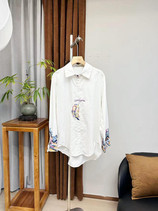 重磅重工刺绣设计师碰撞国风衬衫 商品图8