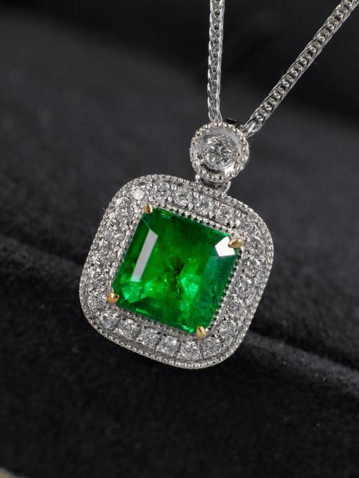 1.38克拉祖母绿吊坠 商品图3