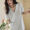 KEMU壳木蚕养·夏日家居服9831 面料柔软透气亲肤弹力奢华 宽松有度 显瘦藏肉 慵懒不邋遢 四色可选 商品缩略图1