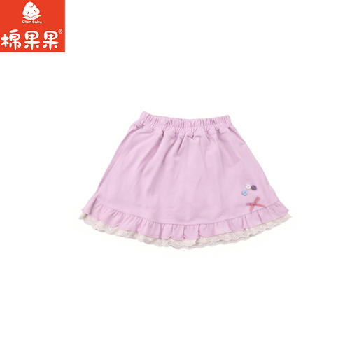 棉果果夏季新品女童纯棉针织短裙M222210426320 商品图0