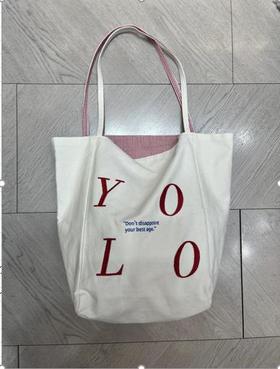 【门店同款】ENJOY常卖韩版双面背帆布包 162277504