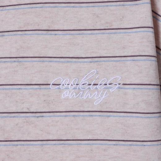 SDSA男装2026新款高贵轻奢韩系撞色条纹刺绣字母翻领短袖T恤百搭 商品图4