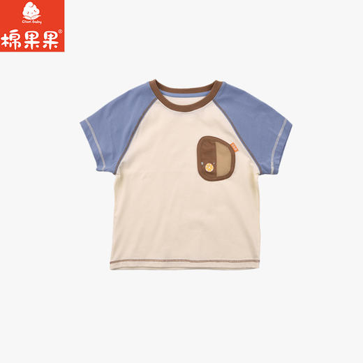 棉果果夏季新品男童纯棉短袖T恤M212140226367 商品图0