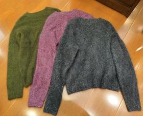 【门店同款】ENJOY冬季软糯花纱拉毛针织 168343701