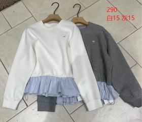 【门店同款】ENJOY春季衬衫下摆卫衣 161843851