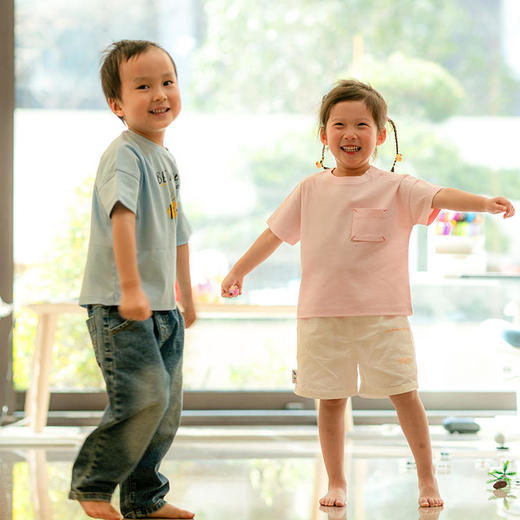 【现货】往年集合款LOI罗罗定制儿童落肩款基础款插肩款短袖夏天T恤上衣 商品图4