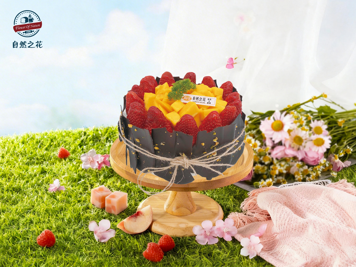 【心花怒放】健康少糖更好吃，新鲜现做