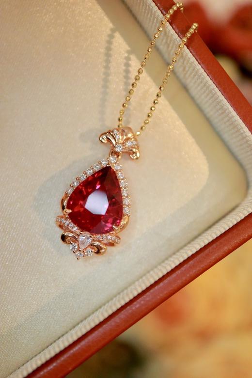 5克拉卢比莱碧玺吊坠 商品图1