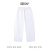 SDSA男装2026新款高贵轻奢美式高街纯色抽绳休闲裤百搭时尚裤子 商品缩略图4