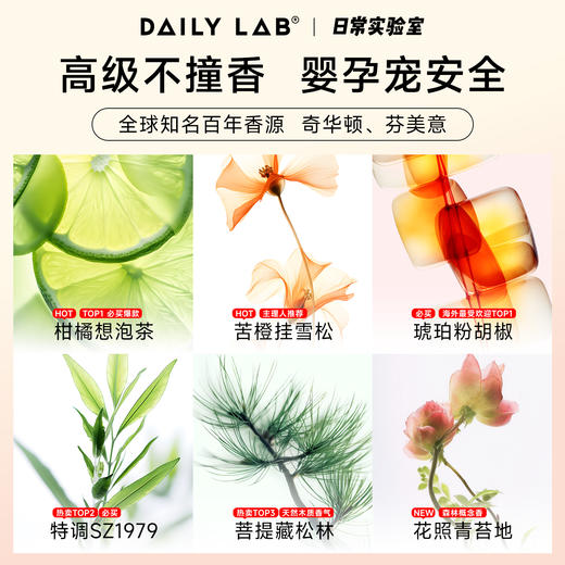 DAILY LAB 新 蔚来理想小鹏新能源香氛替换芯车载香薰持久留香祛异味 商品图4