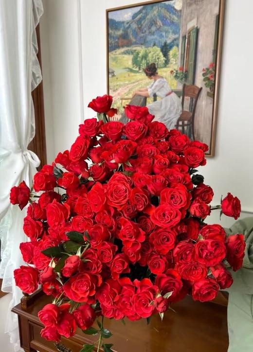 红色多头玫瑰10枝 商品图5