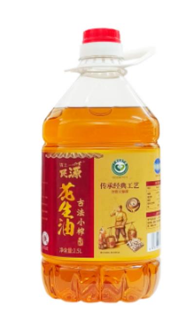 资土民源 古法小榨花生油2.5L/桶 商品图0