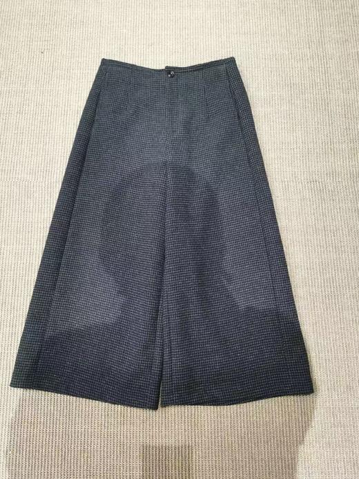 【门店同款】ENJOY冬季复古毛呢格纹九分裤 168443622 商品图0