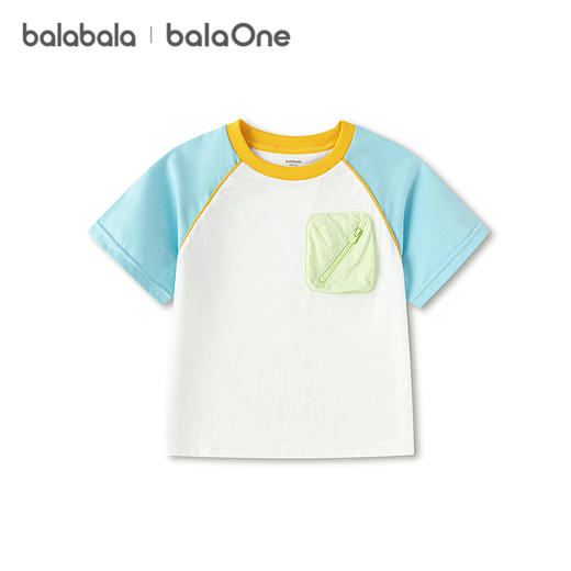 【balaOne】巴拉巴拉童装宝宝短袖t恤男童2026新款夏儿童纯棉上衣 商品图4