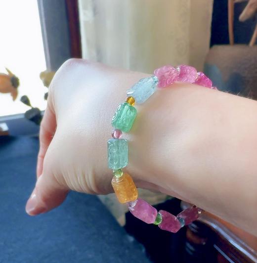 回纹碧玺手链 商品图0