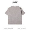 SDSA男装2026新款高贵轻奢潮牌拼接简约圆领短袖T恤百搭宽松上衣 商品缩略图4