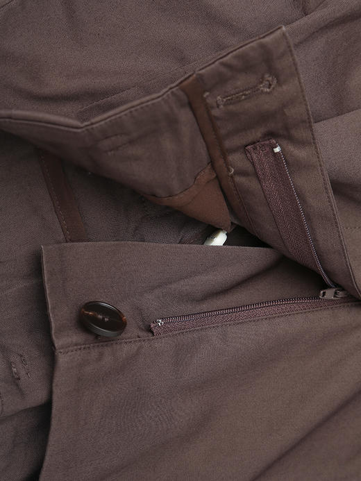 白色高腰阔腿休闲裤女 2026 新款 压褶垂感显瘦 A 字九分裤 小个子百搭 商品图5