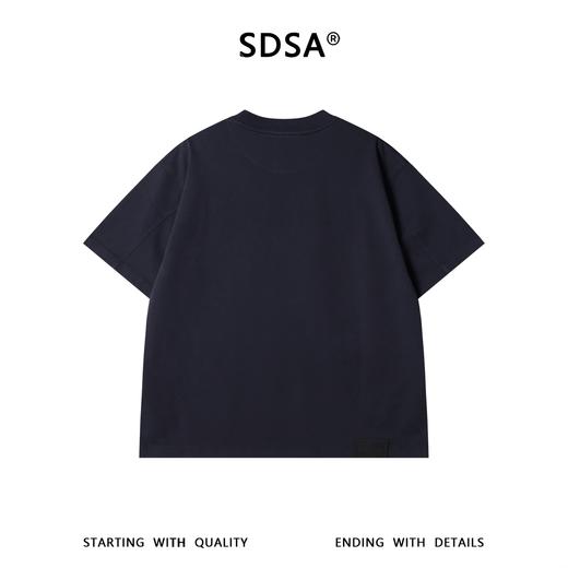 SDSA男装2026新款黑豹印花短袖T恤美式复古宽松圆领休闲上衣 商品图4