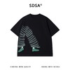 SDSA男装2026新款高贵轻奢潮牌趣味裤型印花圆领短袖T恤百搭时尚 商品缩略图0