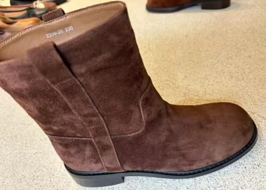 【门店同款】ENJOY冬季复古宽筒短靴 159865292 商品图0