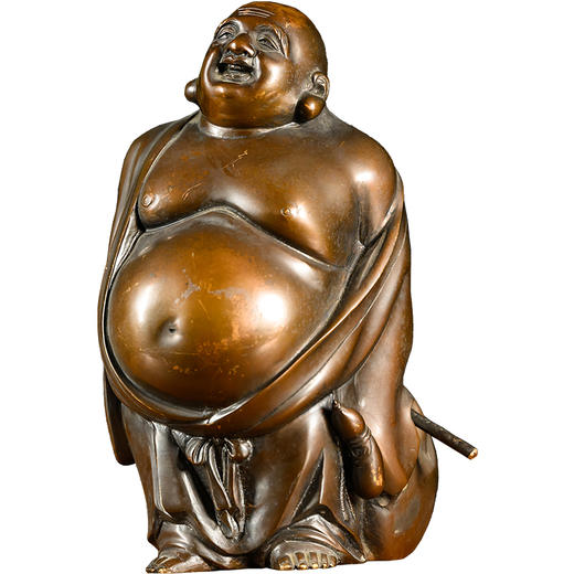 清	铜布袋和尚 商品图5