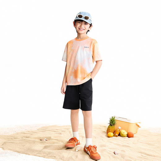 【实体店同款】男童圆领短袖针织衫夏季新款安奈儿童装AB621218 商品图3