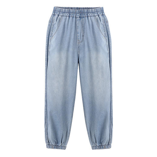 男女童牛仔单裤夏季新款安奈儿童装EM626744 商品图5