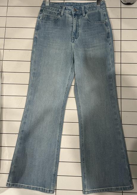 【门店同款】ENJOY春季高腰显瘦微喇裤 161909063 商品图0