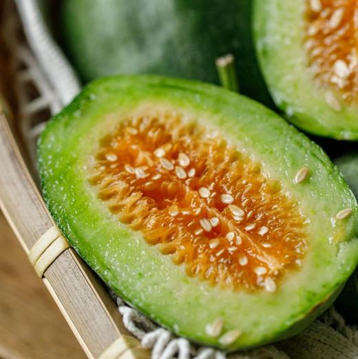 石家庄优选仓库速达，蜜小胖甜瓜，清脆爽口，香酥脆甜，瓜香四溢！净重5.5斤礼盒装 商品图4