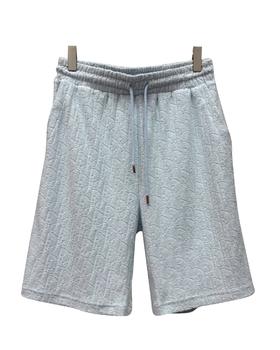 男款毛巾料提花休闲短裤 可配套装la010