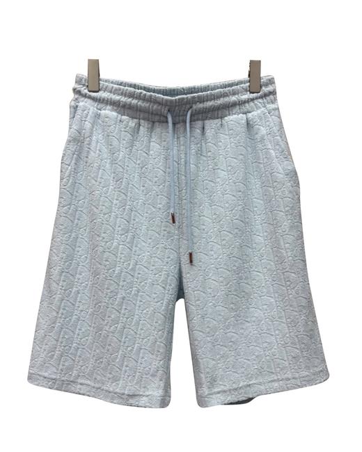 男款毛巾料提花休闲短裤 可配套装la010 商品图0