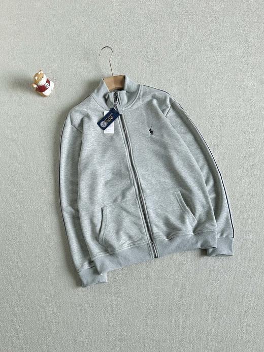 Ra/拉夫劳伦 全棉针织大毛圈立领全拉链衫外套 商品图2