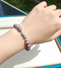 妖紫色爱迪生 11-12mm大颗粒珍珠手链 纯银扣 梦幻吸睛 [发：39] 商品缩略图0