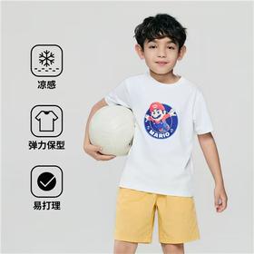 佐丹奴童装【超级马力欧兄弟联名款】印花短袖索罗娜T恤衫03086352